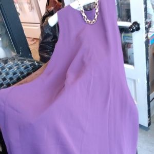 Beautiful flowing purple Loft dress